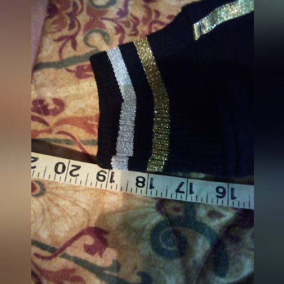 SOUTH POLE Premium Designer Full Zip Embroidered Studded Jacket Men's L Black - Picture 16 of 16